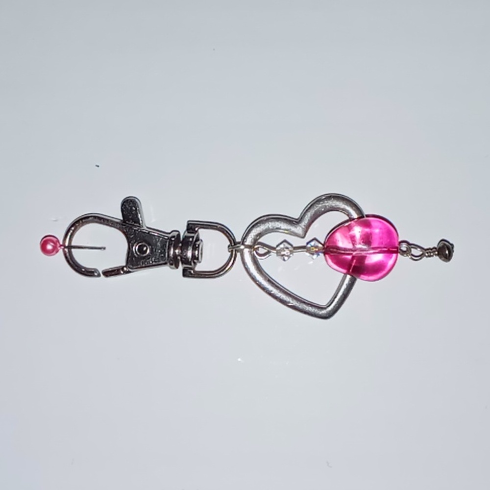 Handcrafted Bag Charm / Keychain Accessory
